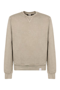 Cotton crew-neck sweatshirt